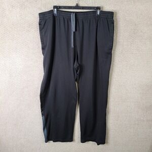 Vintage Starter Pants Mens 2XL Black Dri Star Athletic Track Training Drawstring